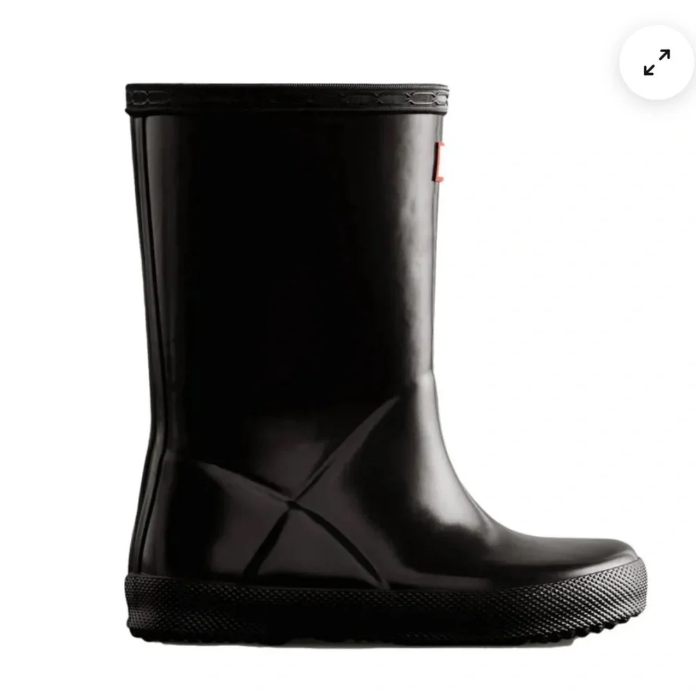 Hunter Kids First Gloss Rain Boots size 10